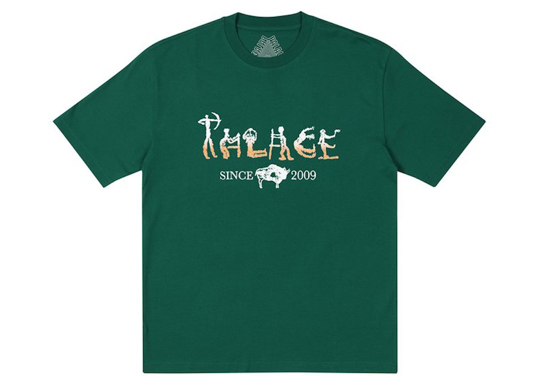 Pre-owned Palace Nein Electricity T-shirt Green