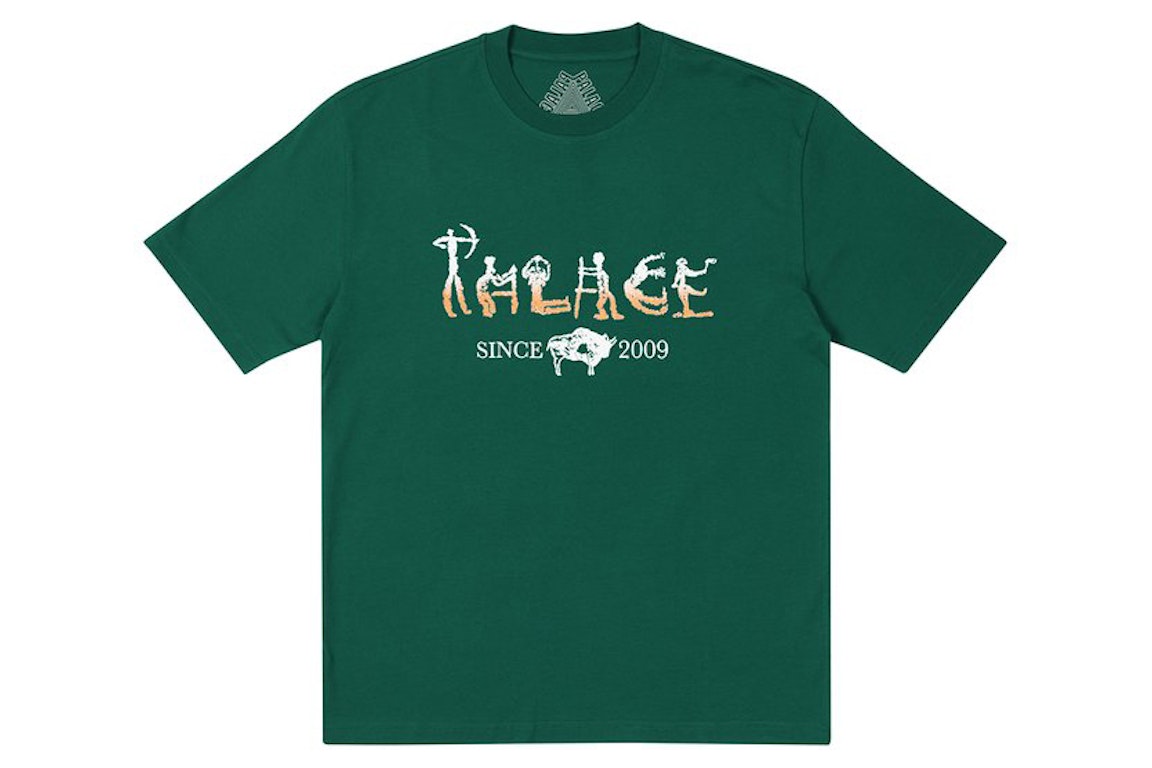 Pre-owned Palace Nein Electricity T-shirt Green