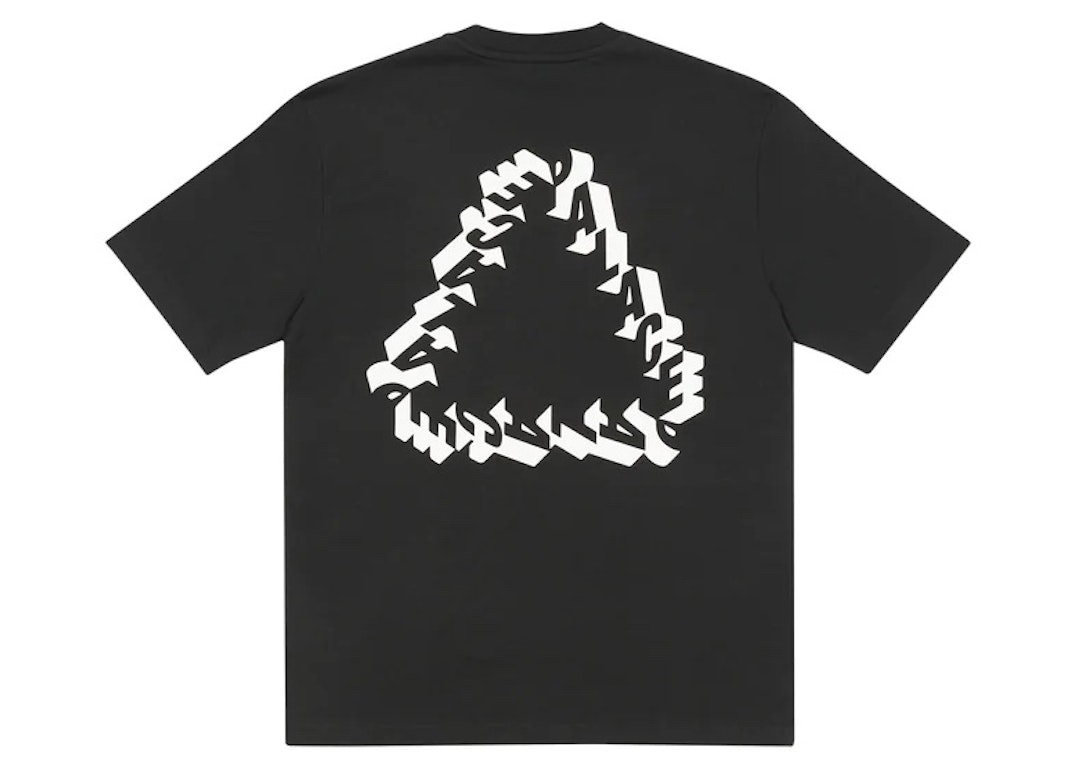 Pre-owned Palace Nein Fuss T-shirt Black