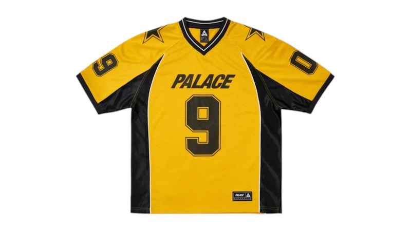 Palace Nein Mesh Jersey Yellow Men's - SS26 - US