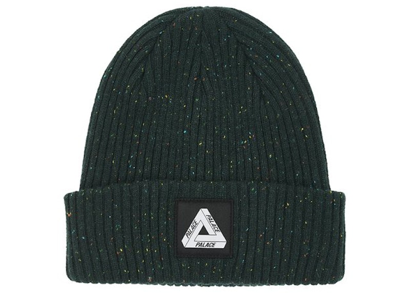 Palace Tri-Ferg Patch Beanie Black/White - FW20 - GB