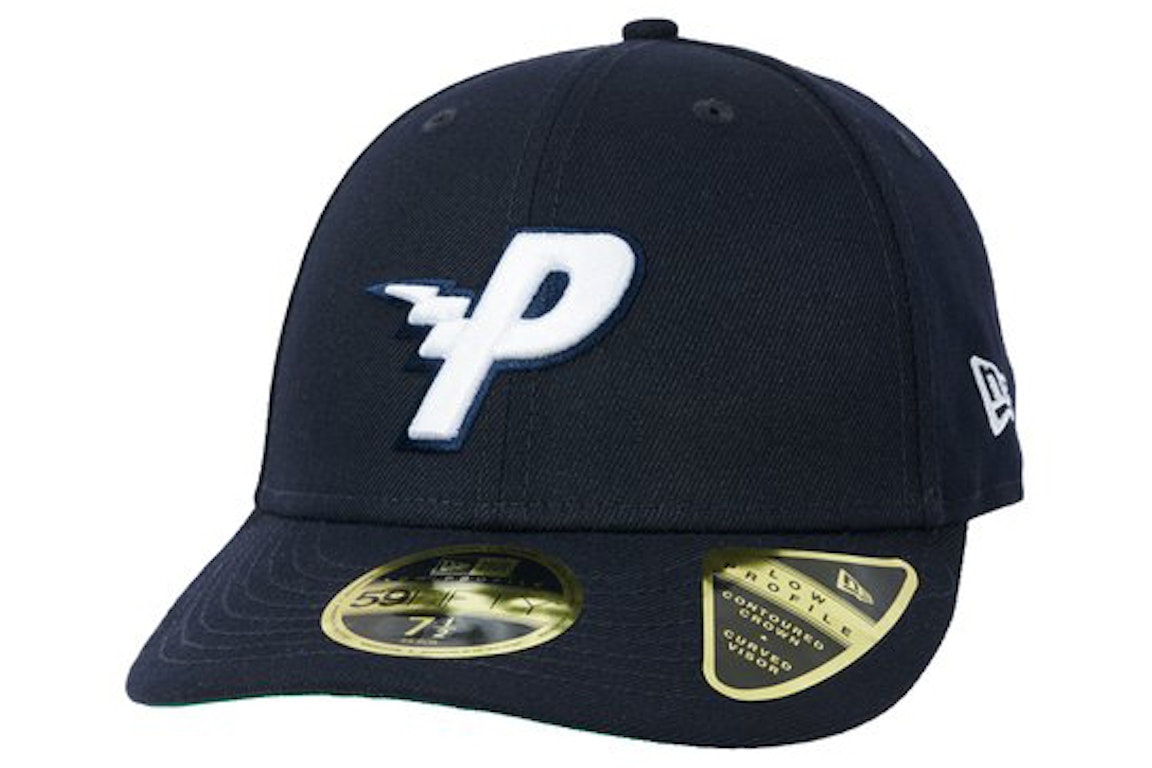 Pre-owned Palace New Era Bolt Hat Navy