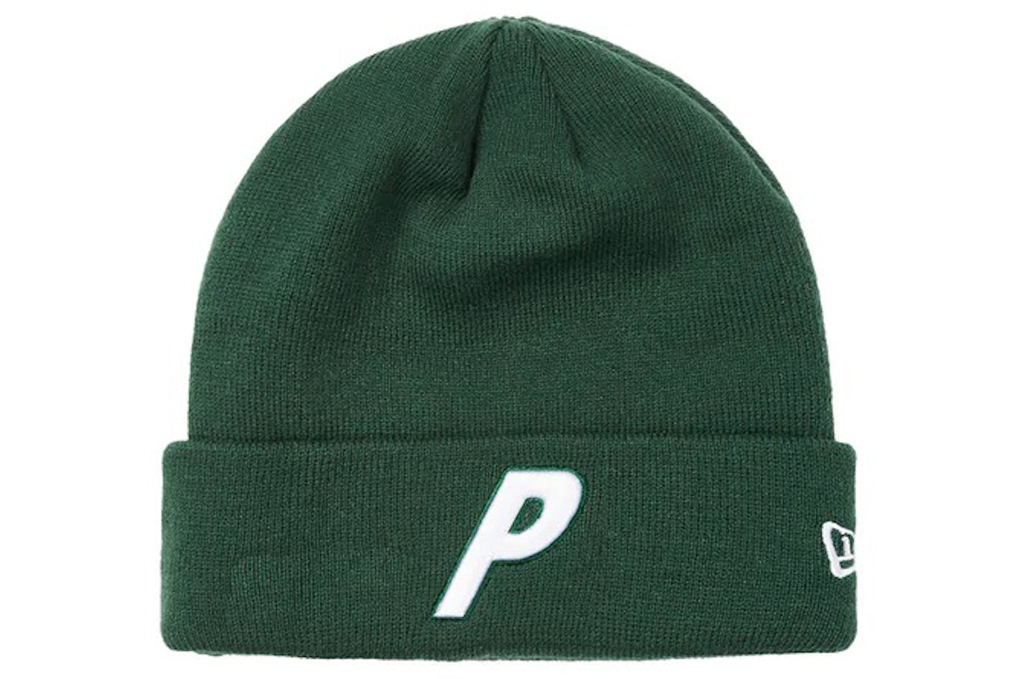 Pre-owned Palace New Era P Beanie Green
