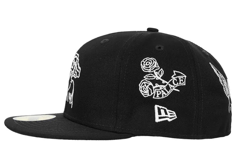 Palace New Era P-Statue 59Fifty Hat Black Men's - FW22 - US