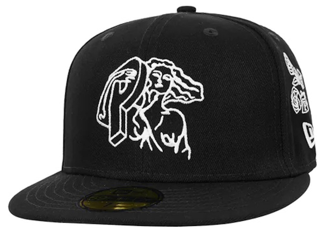 Pre-owned Palace New Era P-statue 59fifty Hat Black