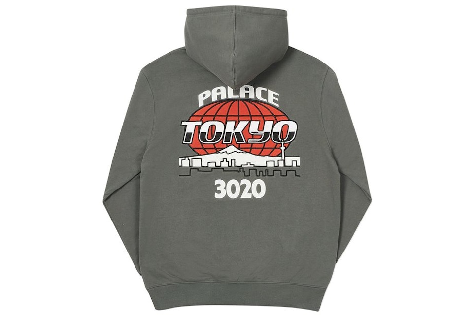 Palace New Era Tokyo Hood Gun Metal Fw Palace New Era Tokyo Hood Gun Metal Fw