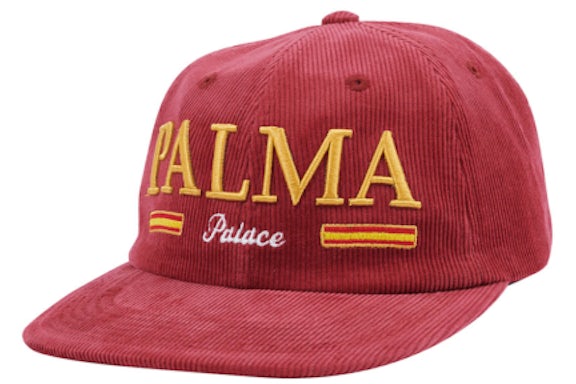 Palace Nice 6-Panel Burgundy/Yellow