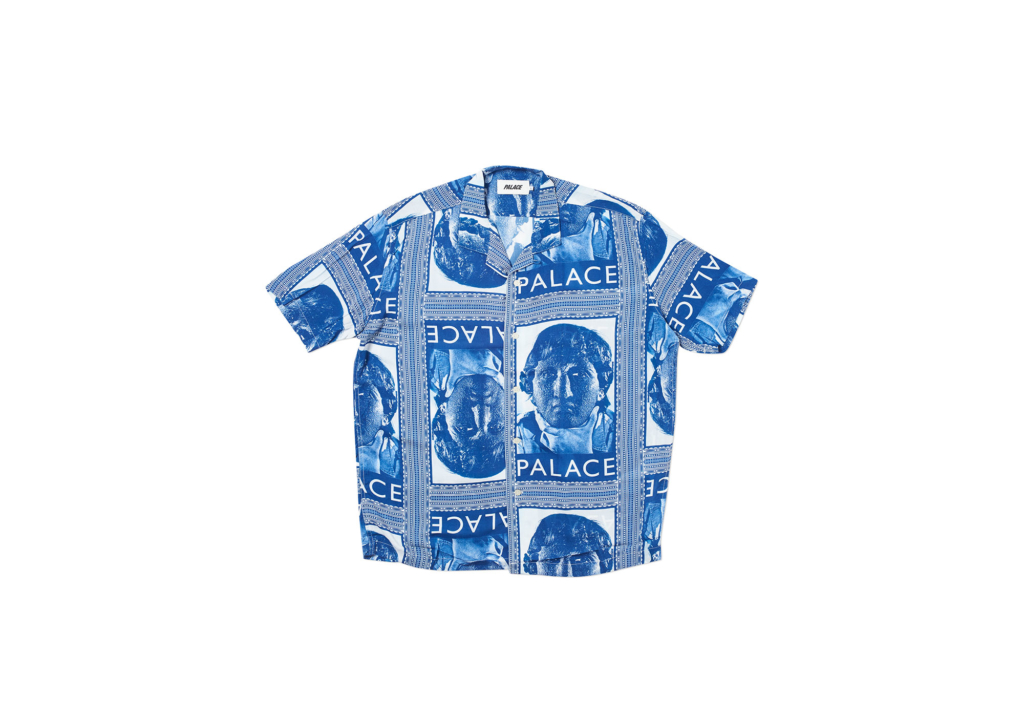 Palace Nicked Shirt Blue Men's - SS19 - US