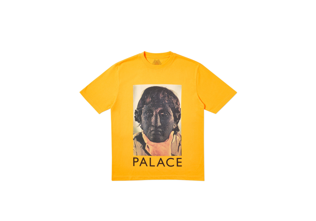 Palace Nicked T-Shirt Yellow Men's - SS19 - US