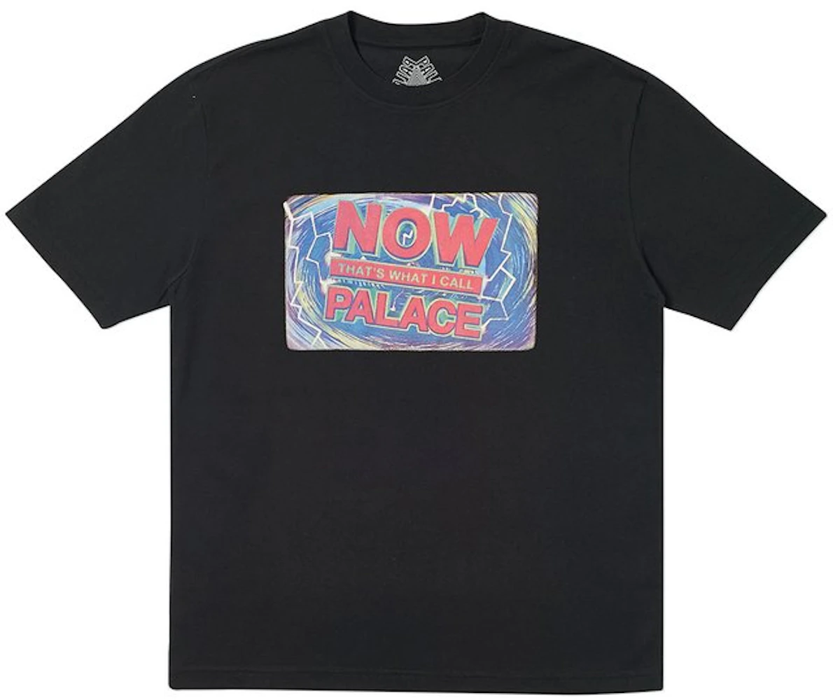Palace Now That's What I Call Palace T-Shirt Black Men's - FW18 - US