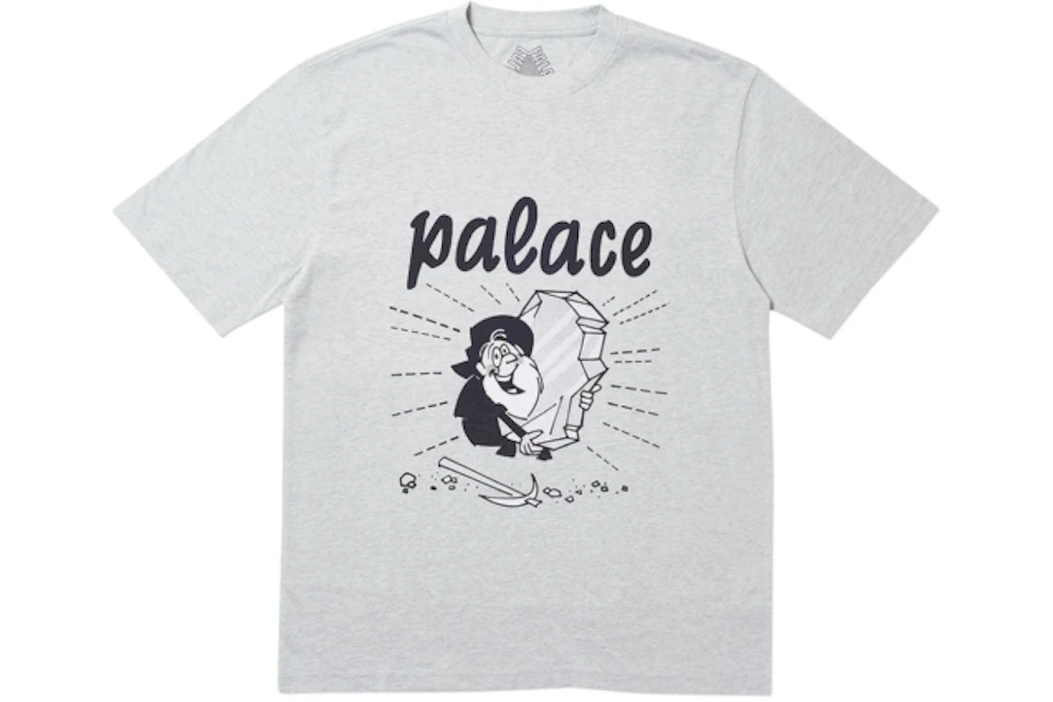Palace Nugget T-Shirt Grey Marl