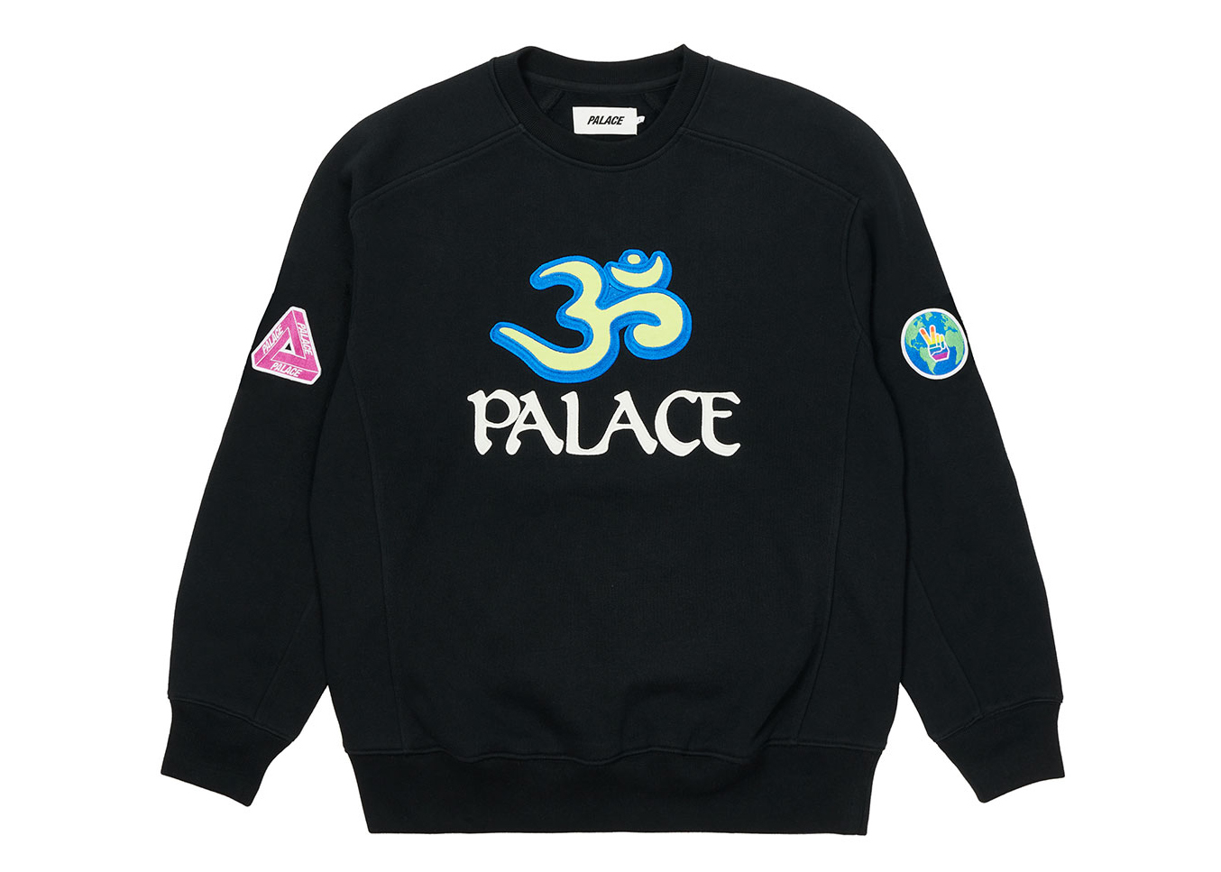Palace OM Crew Black - SS21 Men's - US