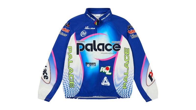 Palace On Ya Bike Cycling Jacket Blue