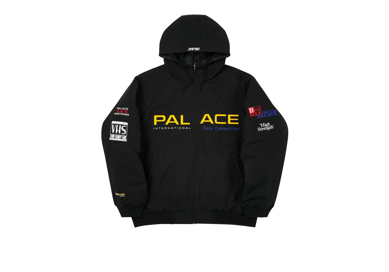 Palace One 2 One Reversible Jacket Black - FW20 - GB