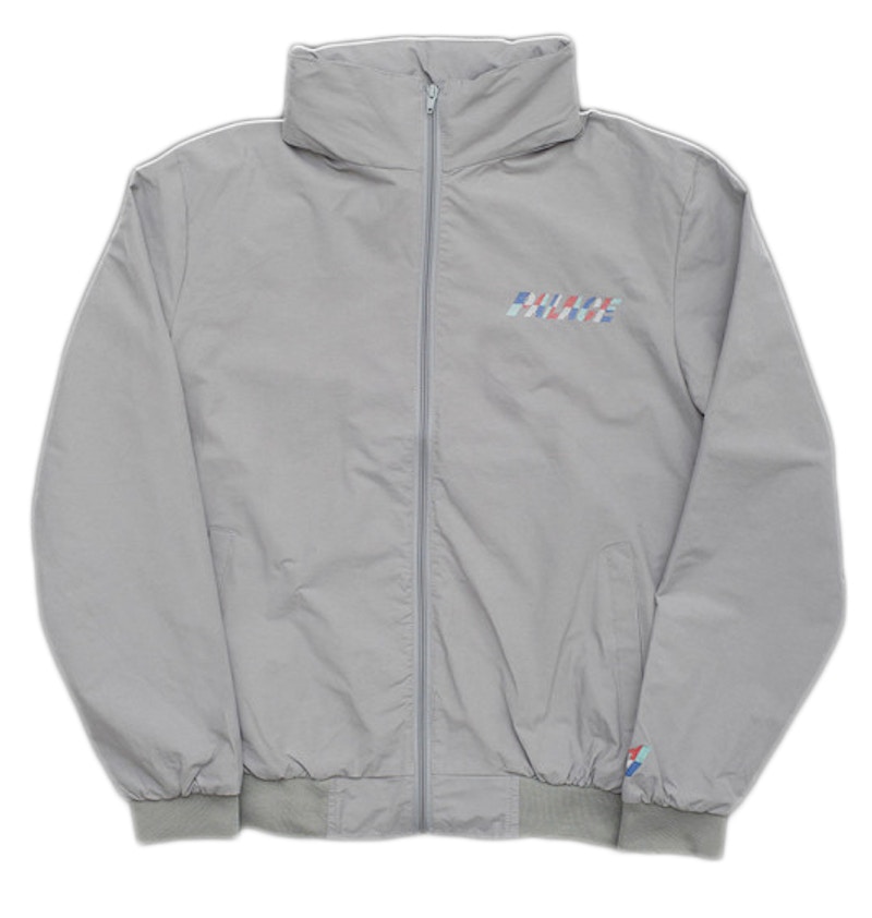 Palace One Tooth Tracksuit Top Grey/Multi-color