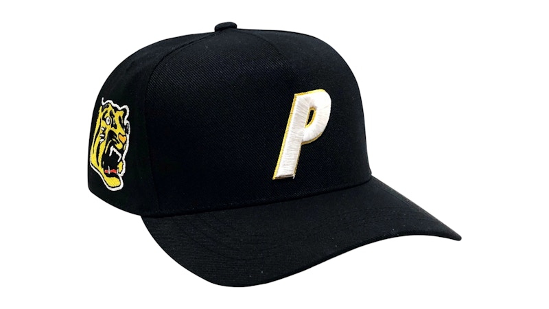 PALACE Hanshin Tigers 5 Panel Snapback Black White 2colors
