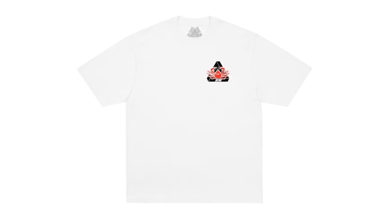 Palace Osaka Exclusive Tri-Ferg Tee White Men's - SS25 - US