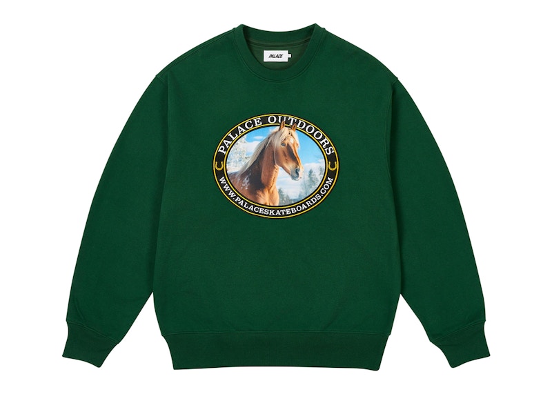 Palace Outdoors Crew Racey Green