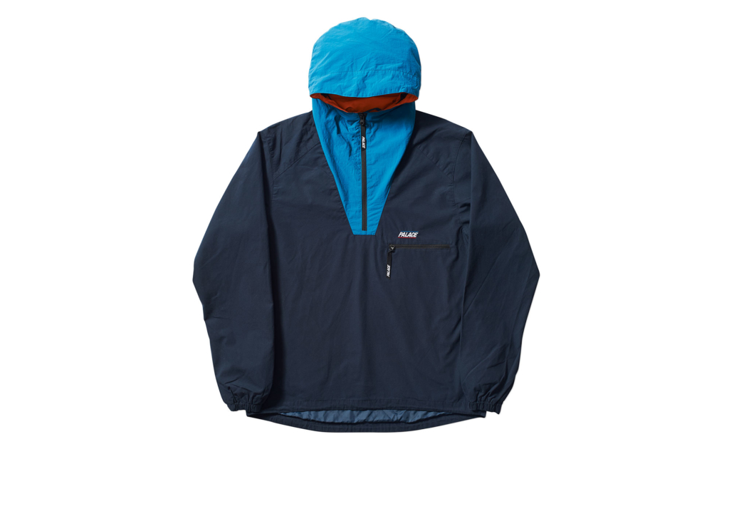 Palace Outer Shell Smock Teal/Raspberry - Winter 2017 Homme - FR