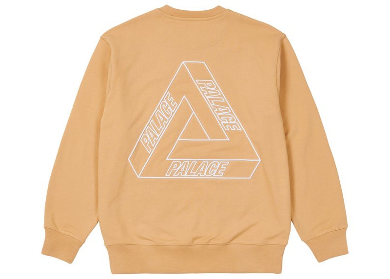 Palace Outliner MIT Designer Crew Sand Men's - SS21 - GB