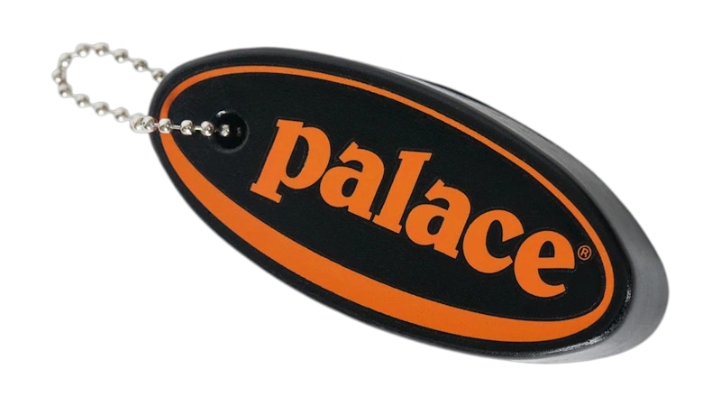 Palace Oval Float Keyring Black
