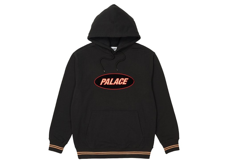 Palace Oval Hood Black Men's - FW21 - US