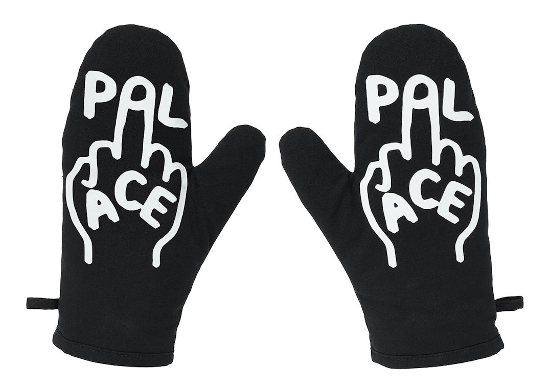 Pre-owned Palace Oven Gloves Black