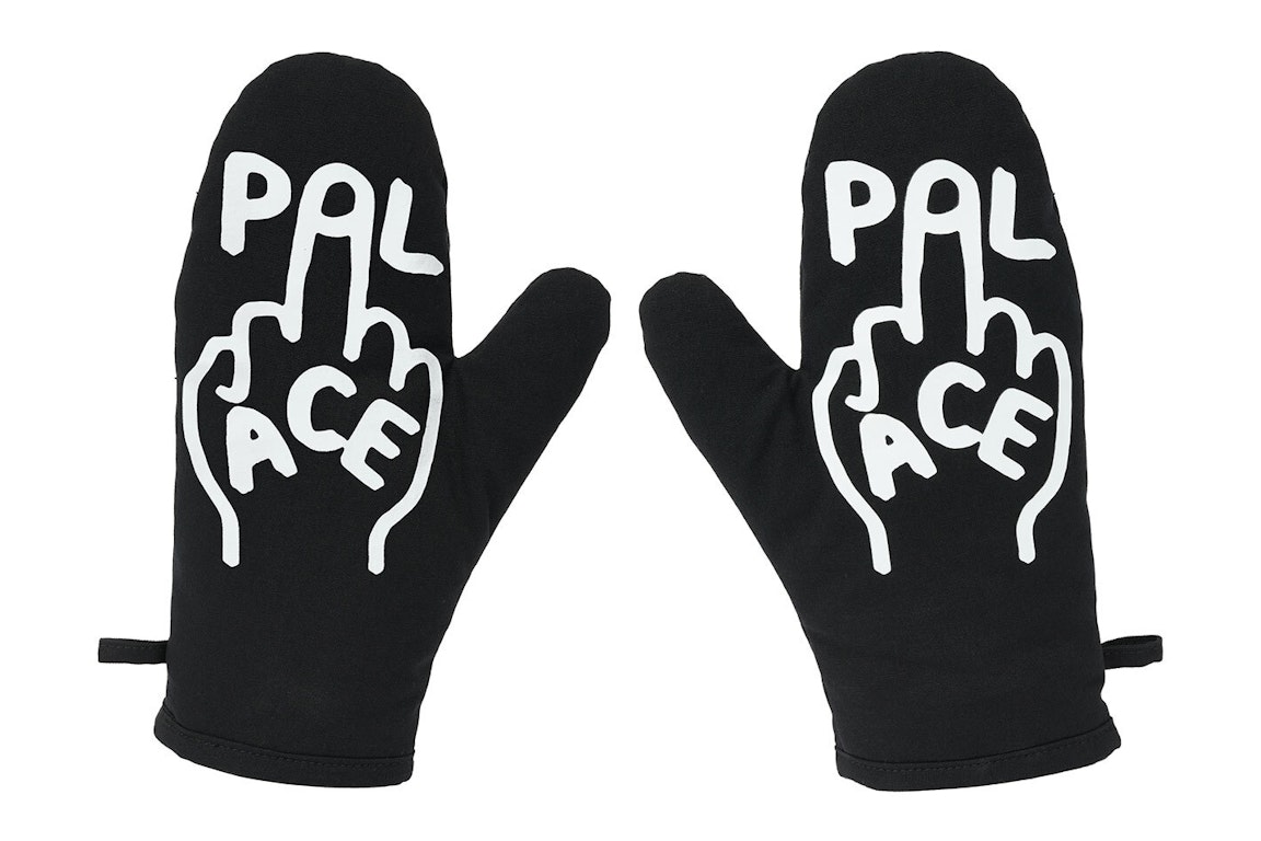 Pre-owned Palace Oven Gloves Black