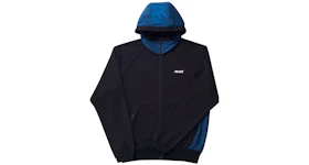 Palace Overlay Track Top Black/Blue