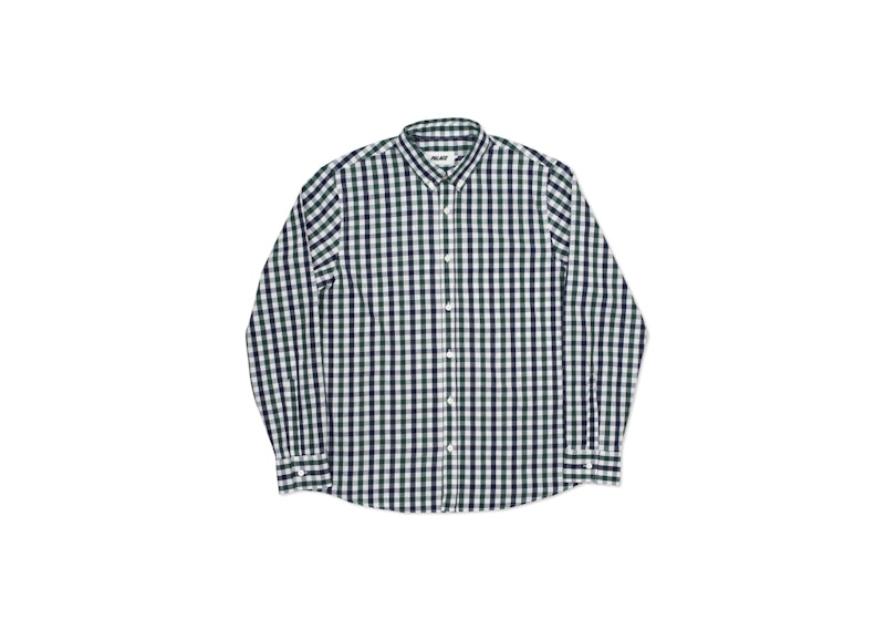 Human Made Checked Overshirt Blue Men's - SS23 - US