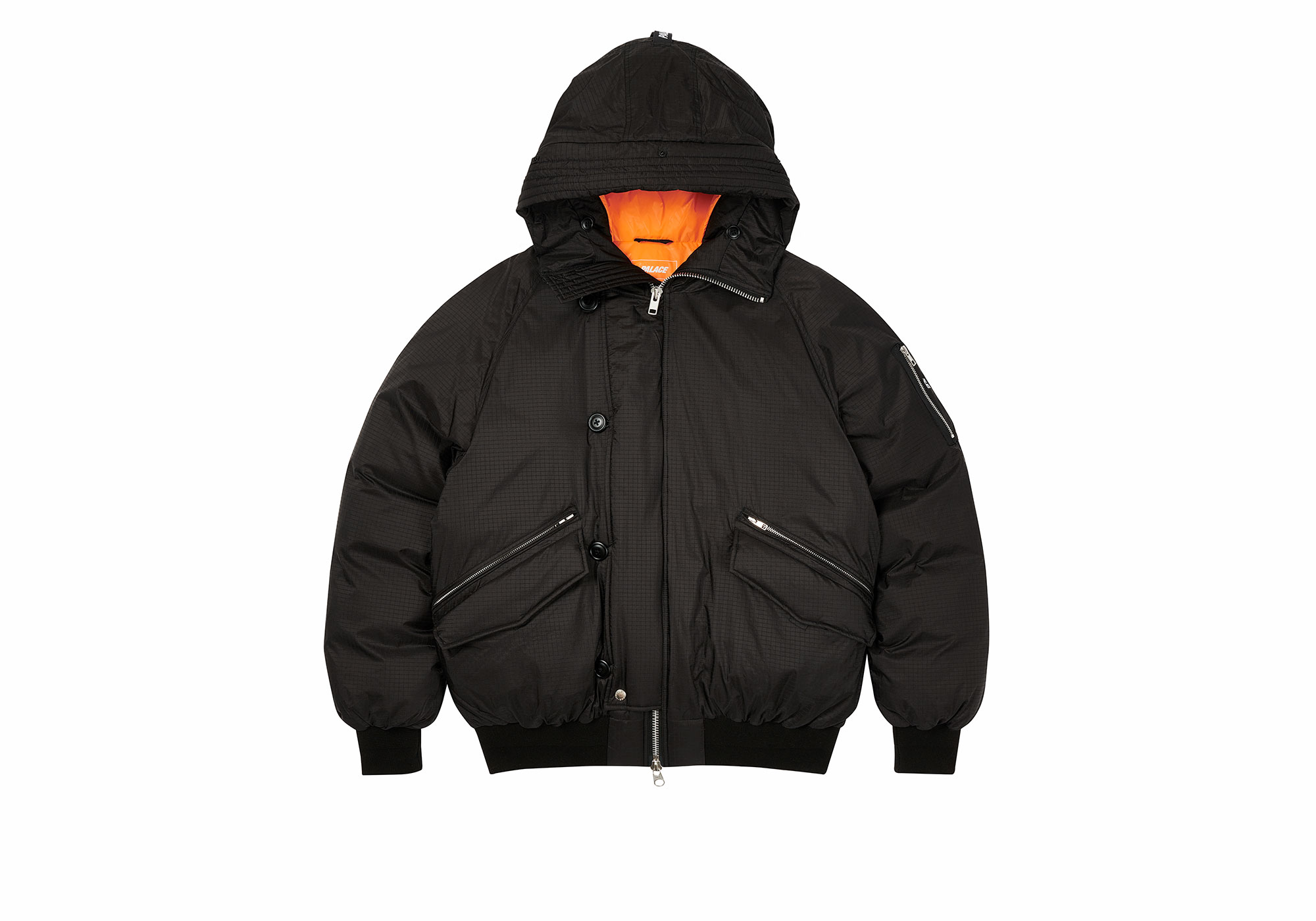 Palace P-2B Short Parka Black Men's - FW20 - US