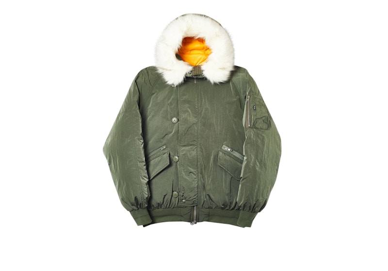 Palace P-2B Short Parka Olive Men's - FW18 - US