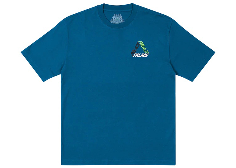 Palace P-3-K-9 T-shirt Blue Men's - SS22 - US