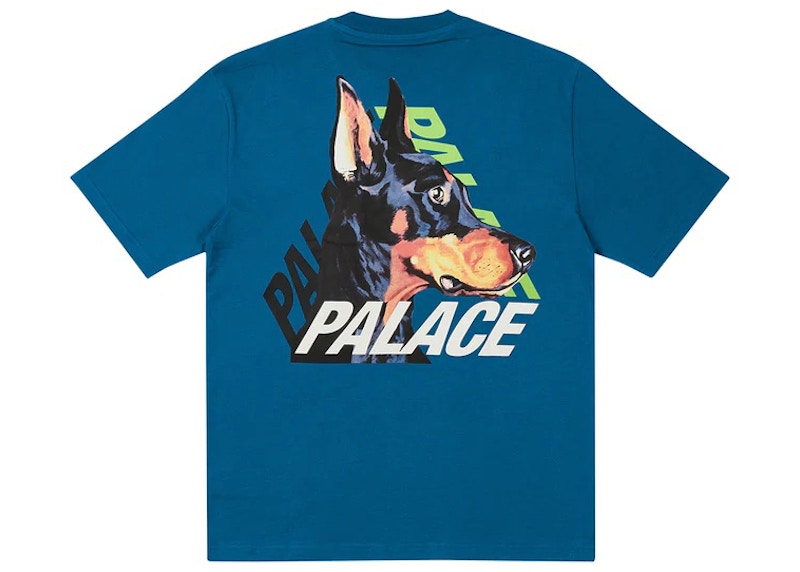 Palace P-3-K-9 T-shirt Blue Men's - SS22 - US