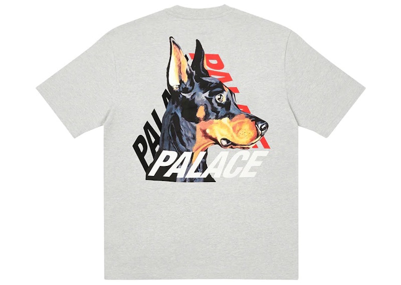 Palace Speaker P-3 T-Shirt Grey Marl