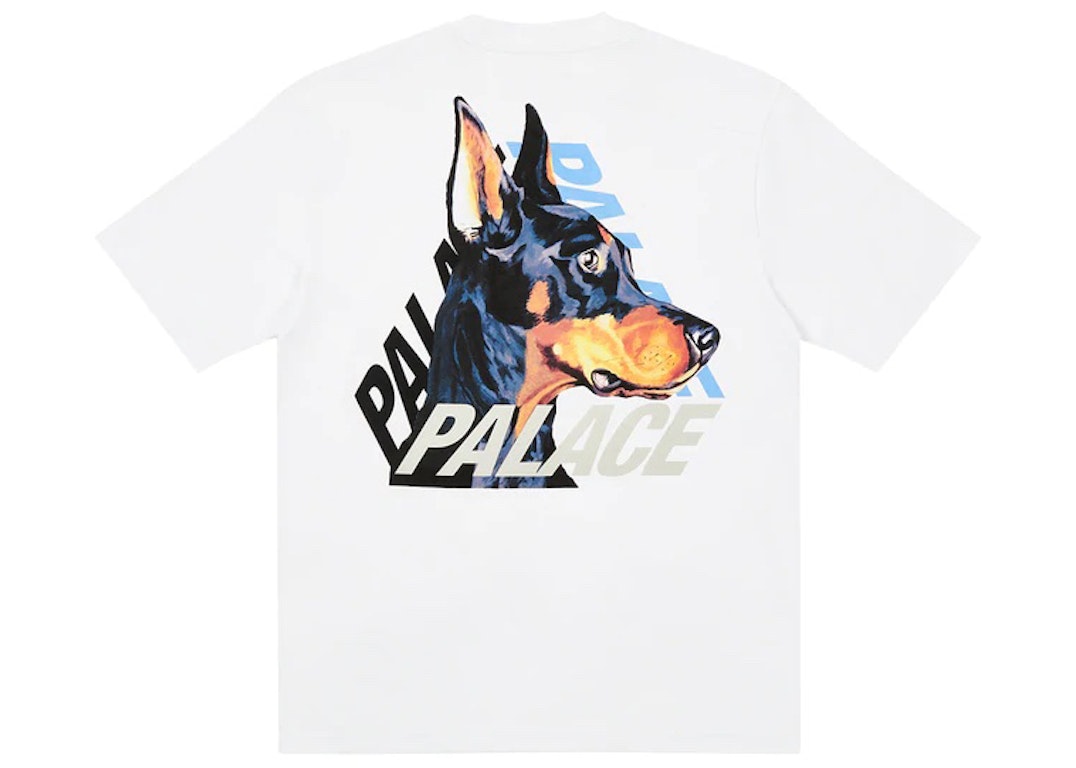 Pre-owned Palace P-3-k-9 T-shirt White