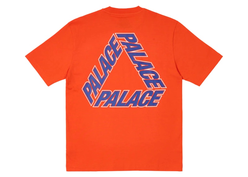 Pre-owned Palace Men's P3 Outline T-shirt In Rouge In Red