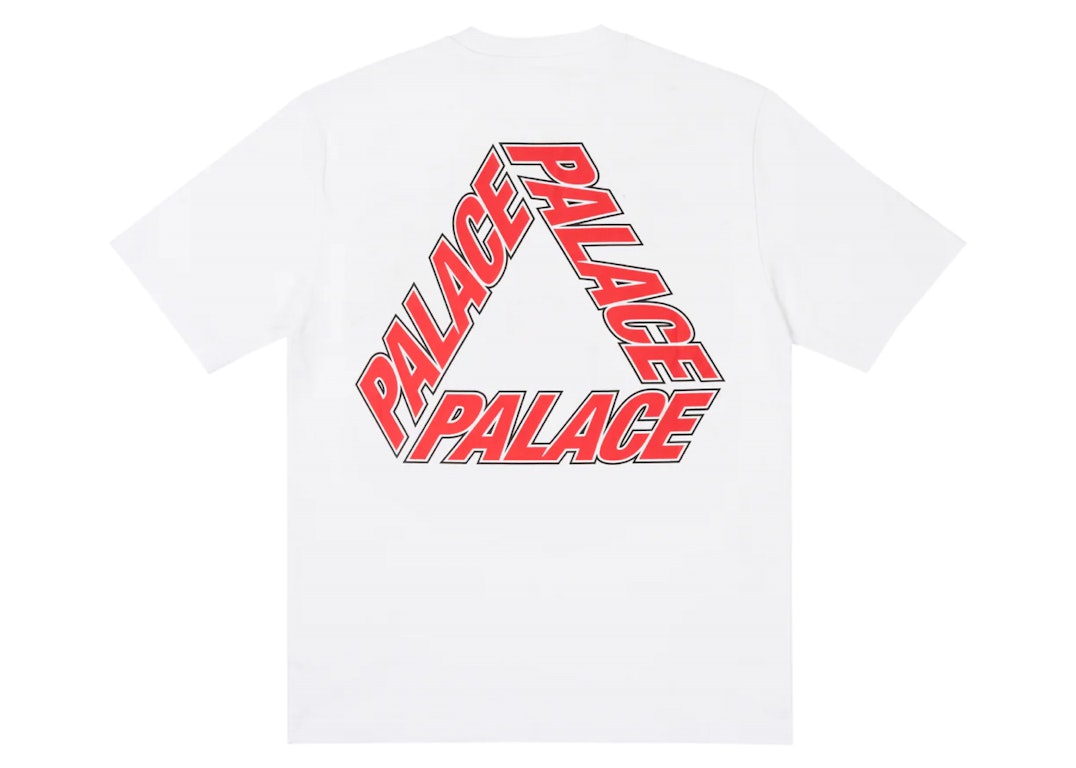 Pre-owned Palace P-3 Outline T-shirt White