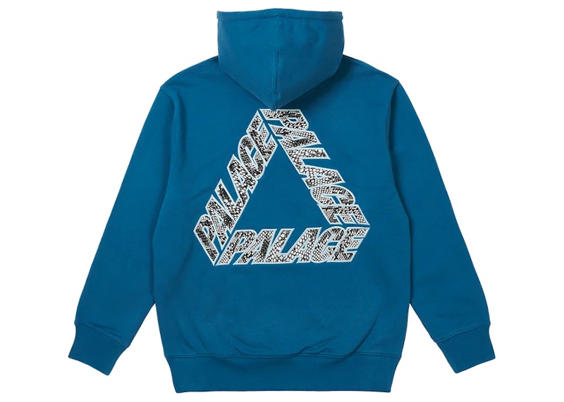 Palace P-3 Snake Applique Hood Teal Men's - SS23 - US