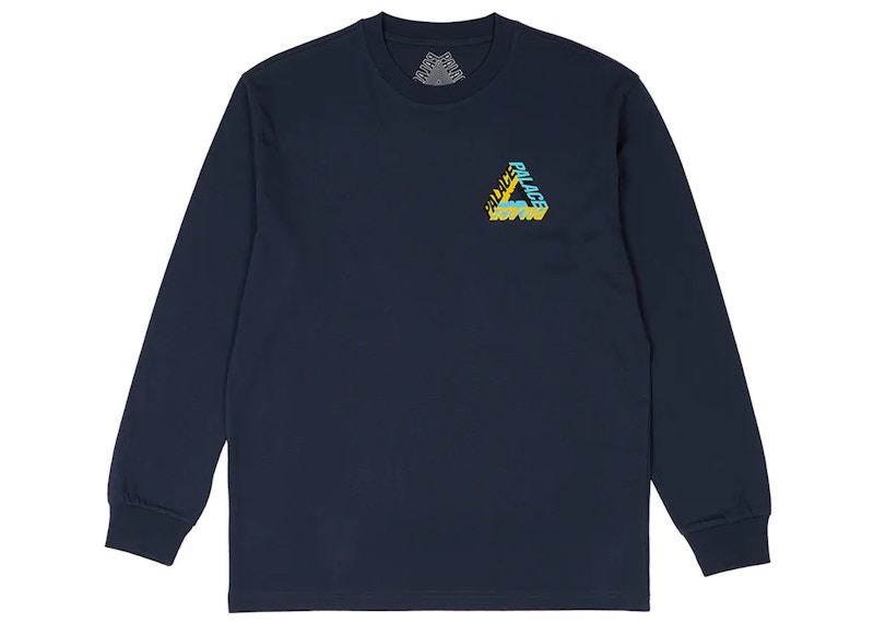 Palace P-3D Longsleeve (FW23) Navy