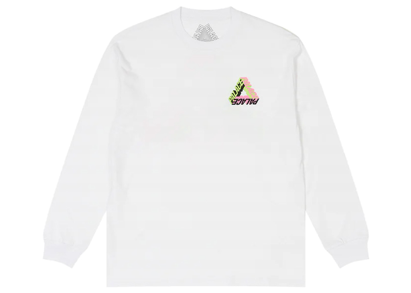 Palace long sleeve t shirt clearance white