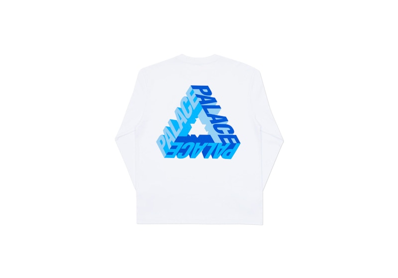 Palace P-3D Longsleeve White Men's - Summer 2017 - US