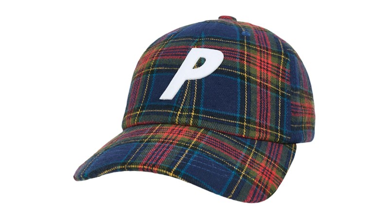 Palace P 6-Panel (FW26) Navy Check