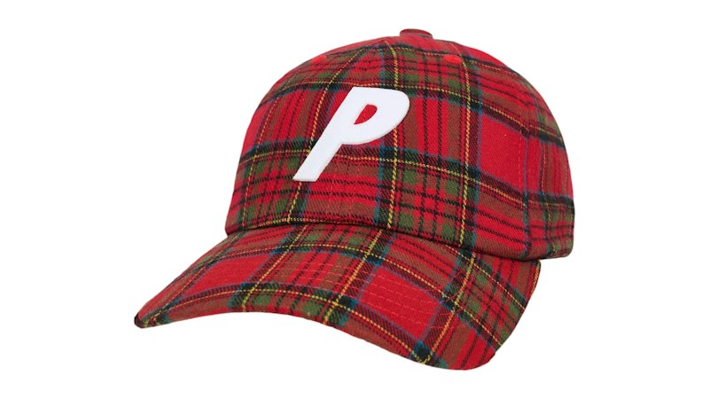 Palace P 6-Panel (FW26) Red Check