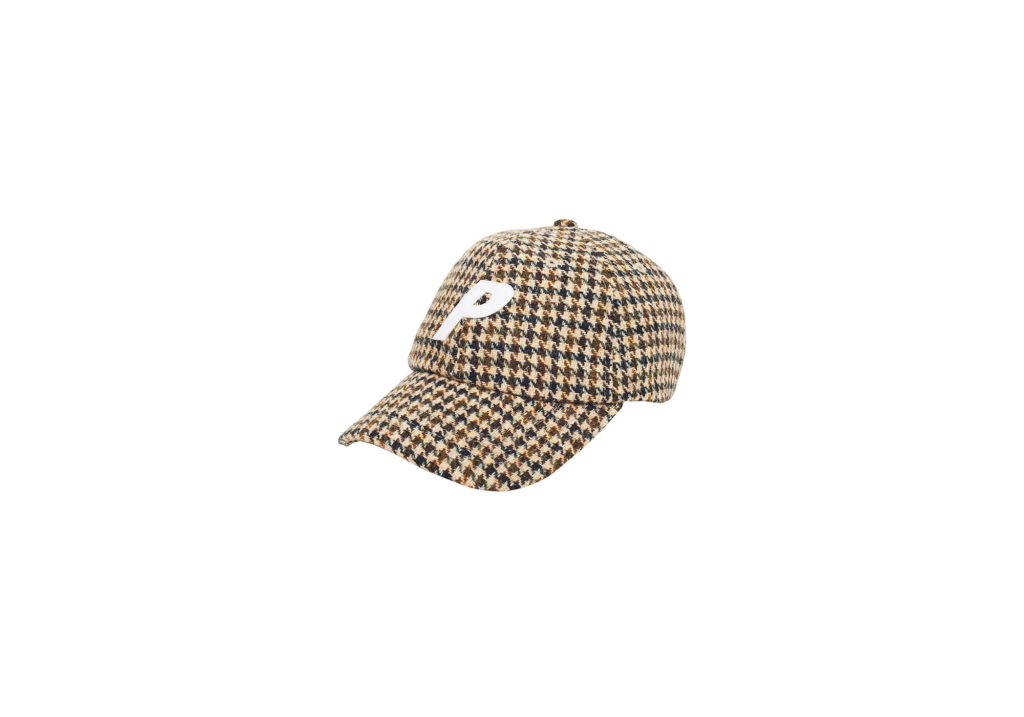 Palace P 6-Panel Harris Tweed Brown - FW17 - US