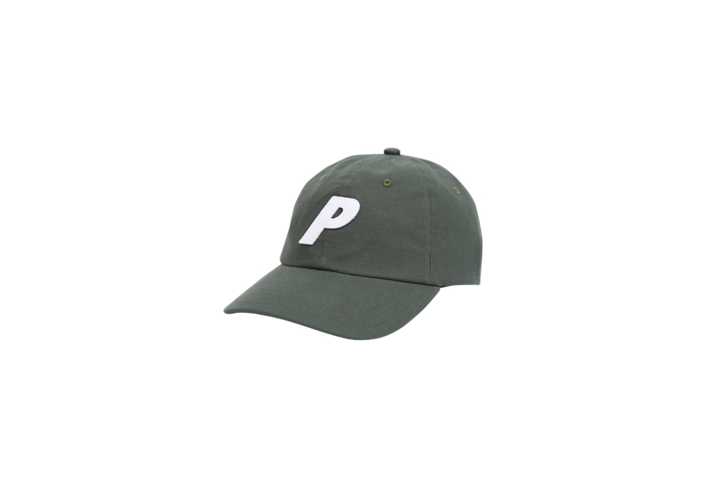 Palace P 6-Panel Ripstop Olive