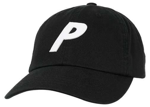 新作Palace【パレス】P 6-Panel Black - キャップ