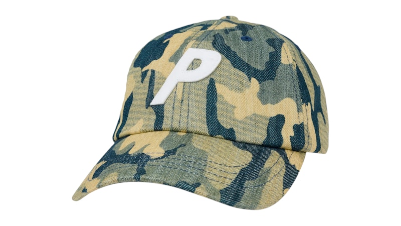 Palace P 6-Panel (SS25) Camo Denim Men's - SS25 - US