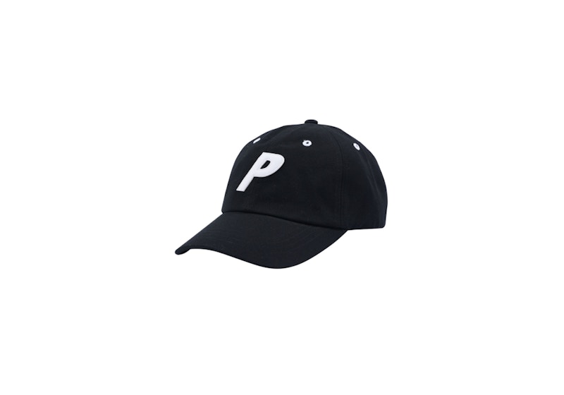 Palace P 6-Panel Spring 2018 Black/White - SS18 - US
