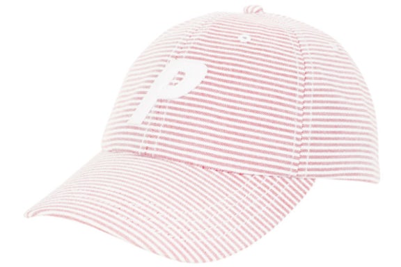 Palace P 6-Panel Thin Stripe Red/White
